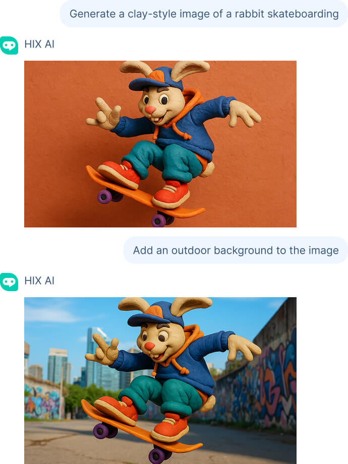 Chat to Create or Edit AI Images